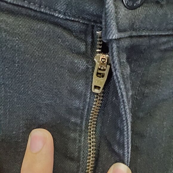 Talbots Shorts Women Size 12 Black Girlfriend Stretch Denim Cuffed - Picture 10 of 12